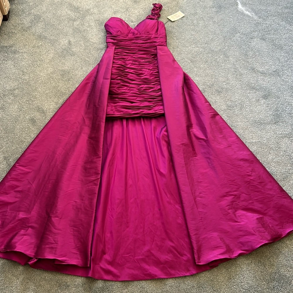 Jovani fuschia dress